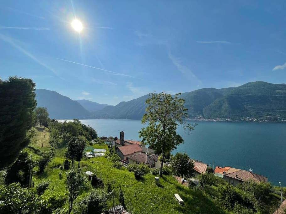 Il Noce Lake View Apartment Lezzeno Exterior foto