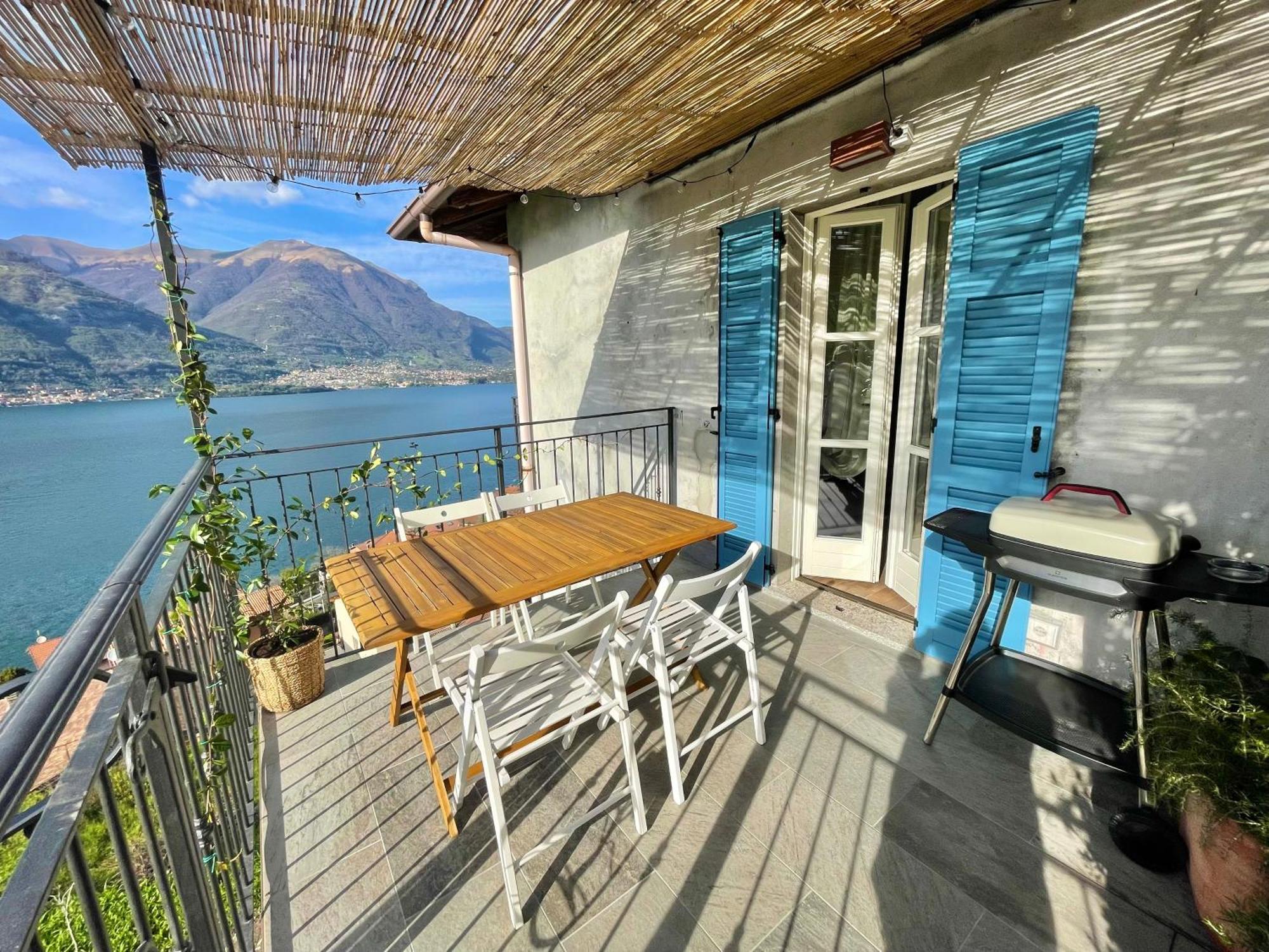 Il Noce Lake View Apartment Lezzeno Exterior foto